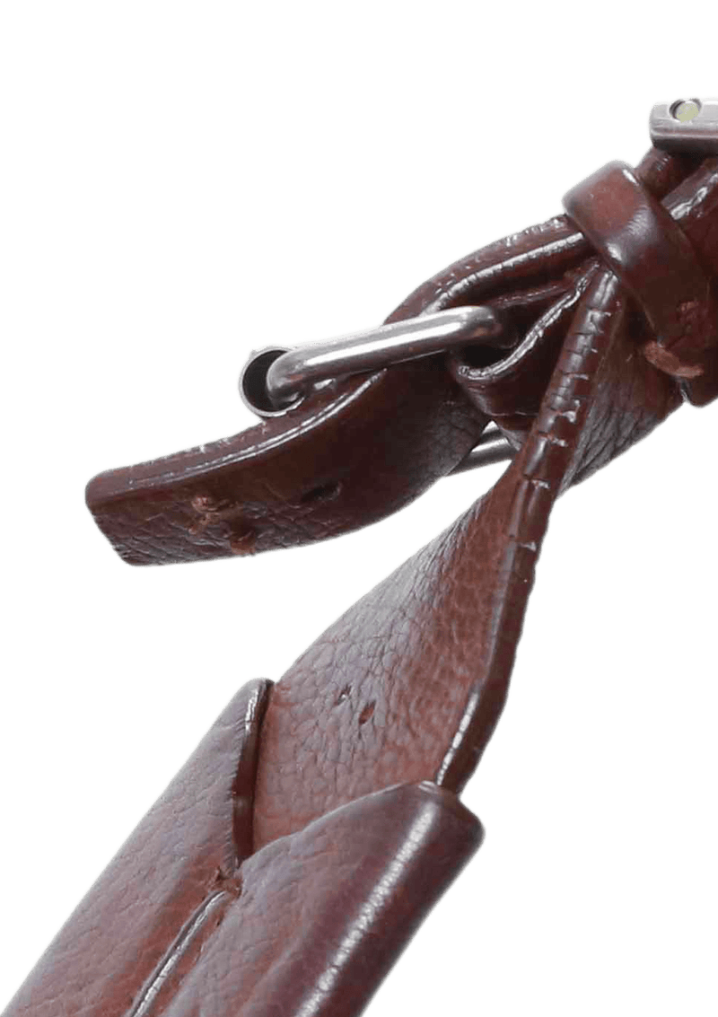 Bolsa Lanvin Happy Shoulder Marrom Original Gringa