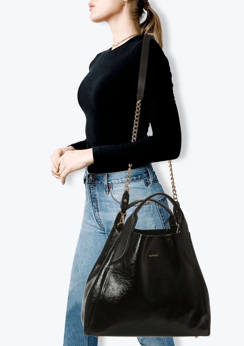 SMALL CABAS SHOULDER BAG