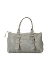 GRAINED LEATHER WEEKENDER