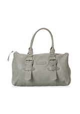 GRAINED LEATHER WEEKENDER