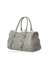 GRAINED LEATHER WEEKENDER