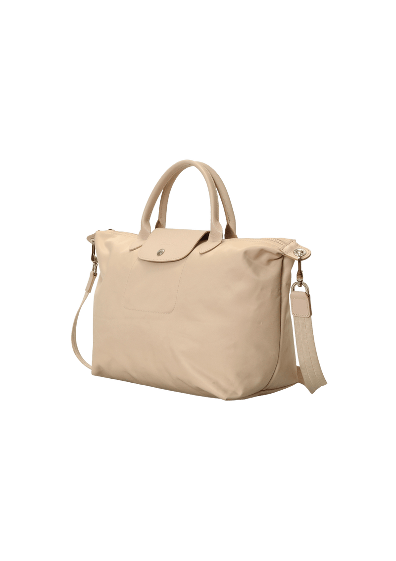 Bolsa Longchamp Le Pliage Neo Shopping Tote Bege Original Gringa