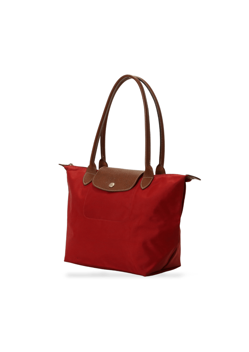 Bolsa Longchamp Le Pliage Shopping Tote Vermelha Original Gringa