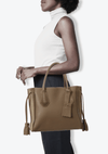LEATHER SATCHEL BAG