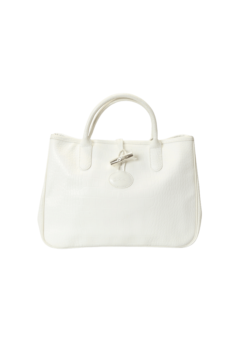 ROSEAU ESSENTIAL CROC EMBOSSED TOTE