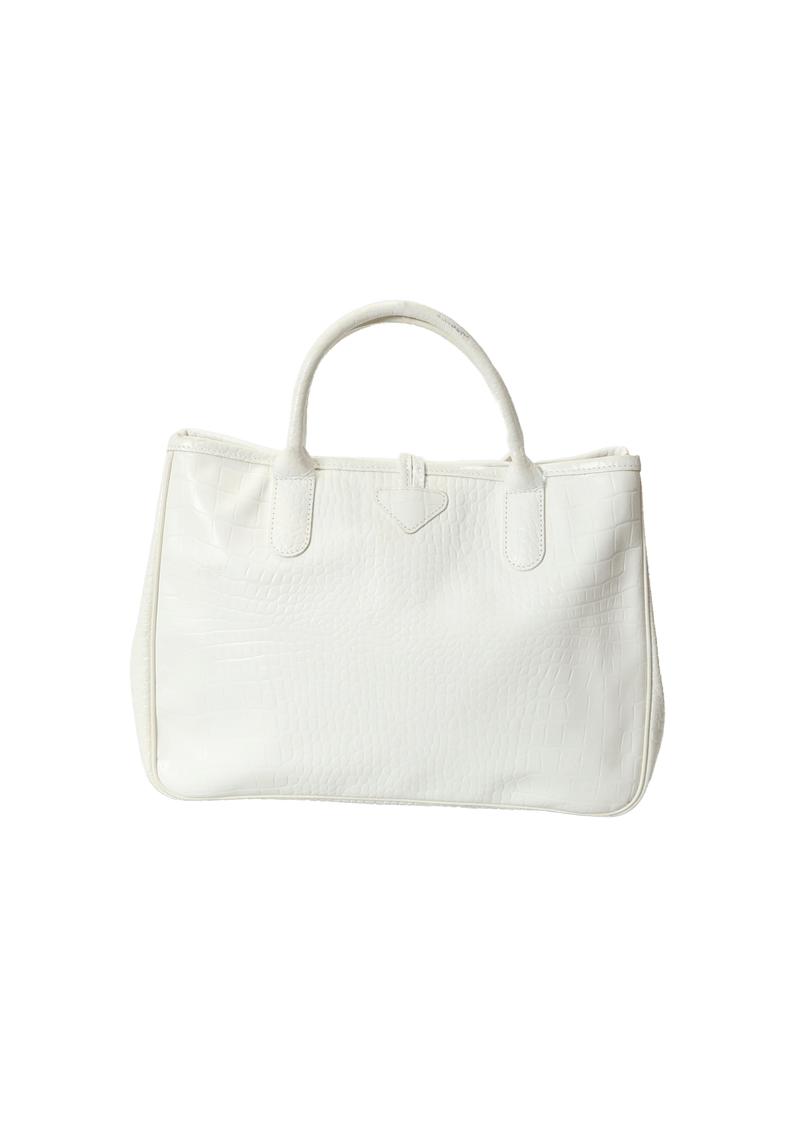 ROSEAU ESSENTIAL CROC EMBOSSED TOTE