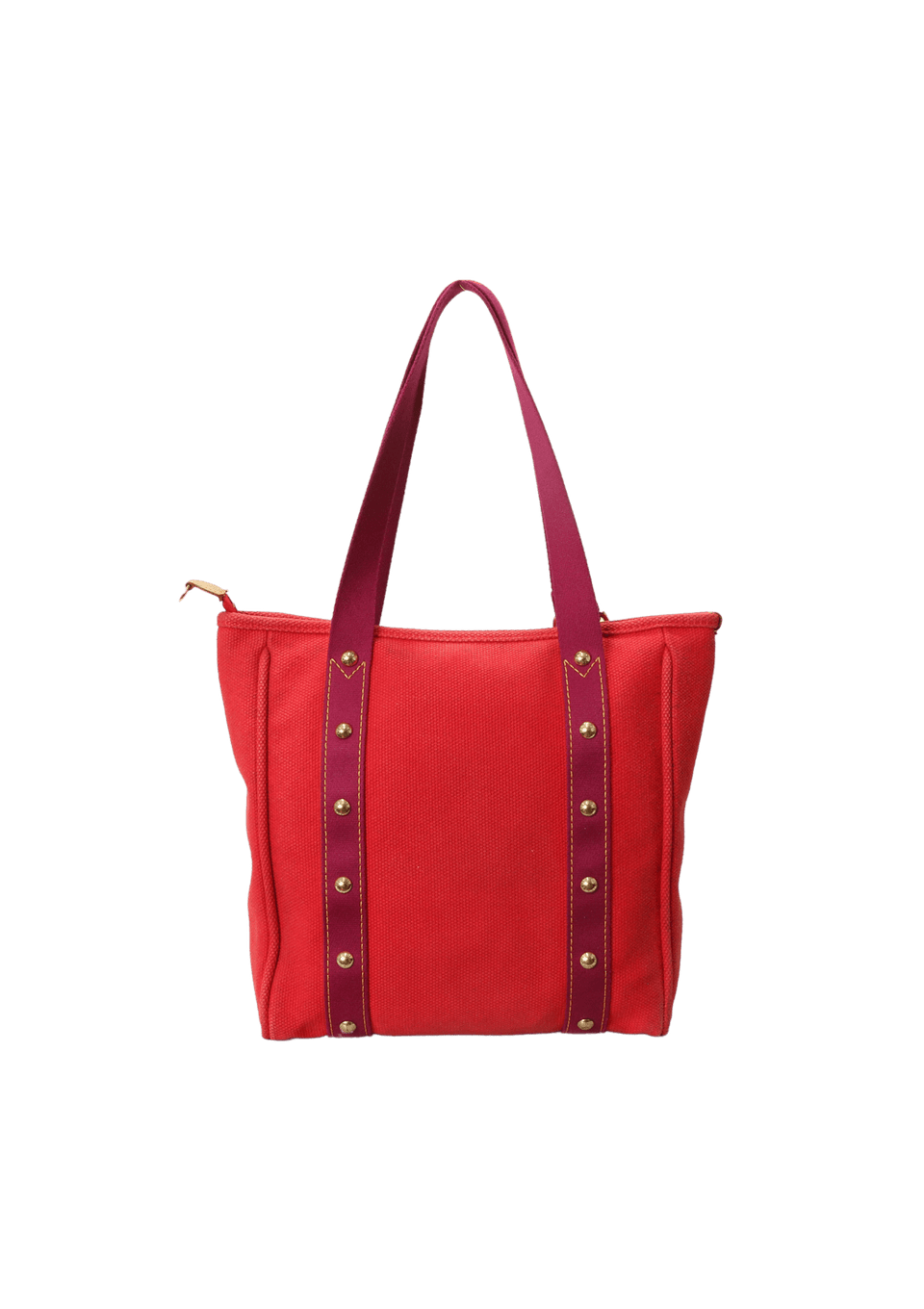 Bolsa Louis Vuitton Antigua Cabas MM Vermelho Original – Gringa