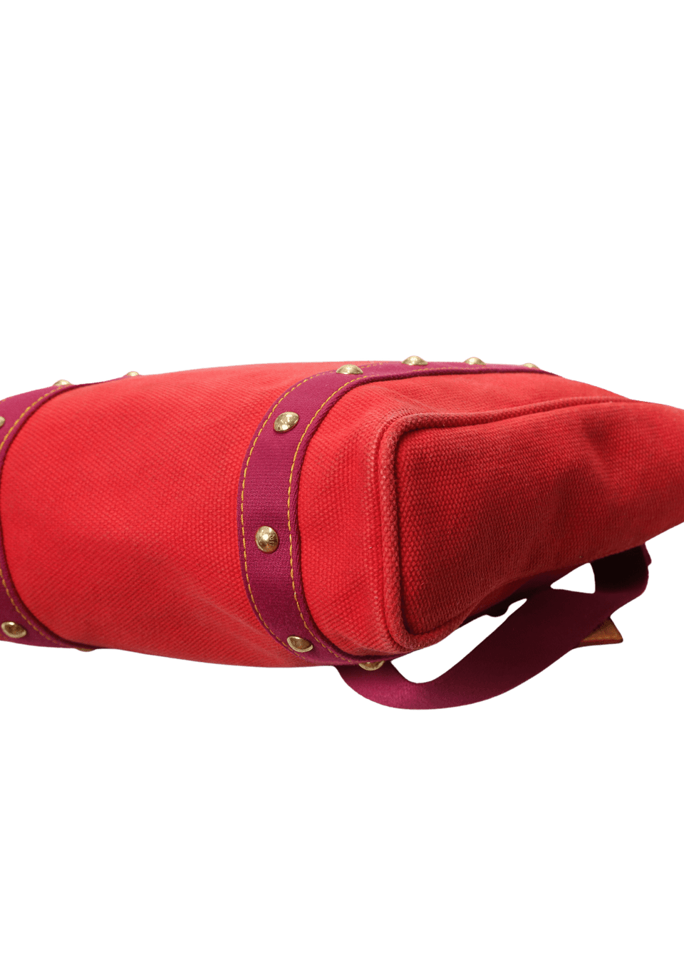 Bolsa Louis Vuitton Antigua Cabas MM Vermelho Original – Gringa