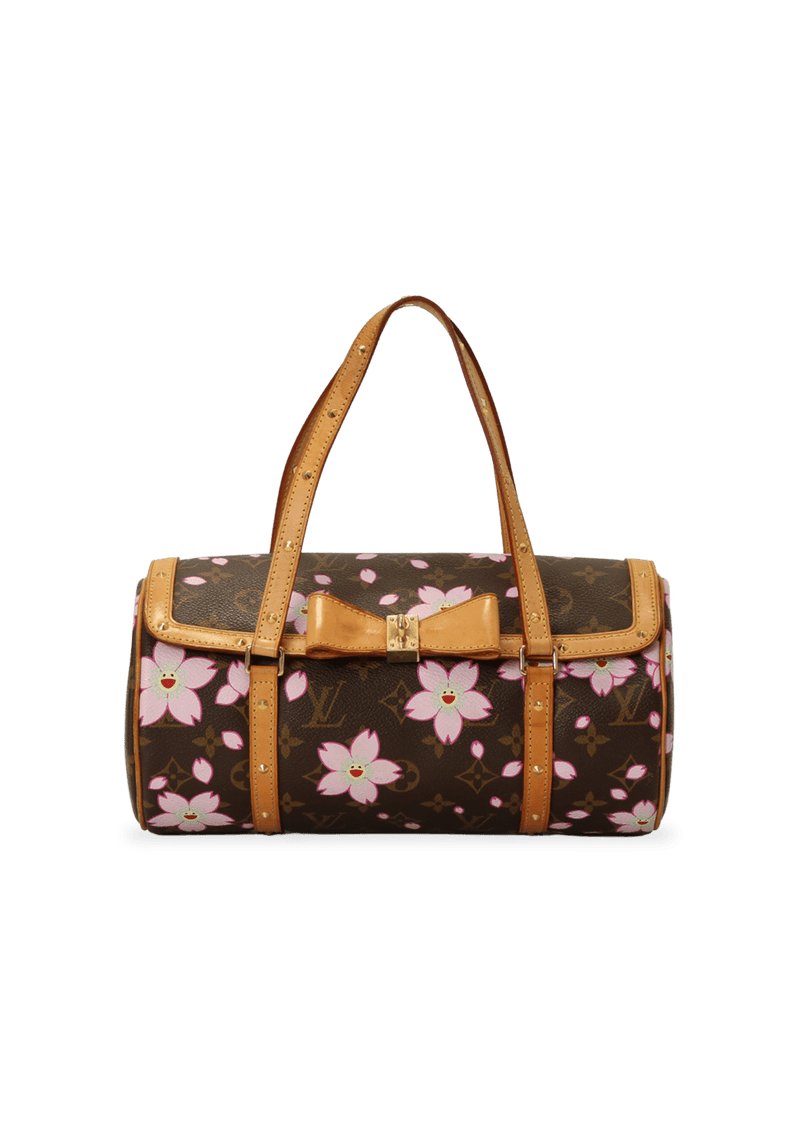 Louis Vuitton Monogram Cherry Blossom Papillon 30 M92009 Brown