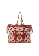 COTTON MONOGRAM EPONGE CABAS TOTE