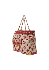 COTTON MONOGRAM EPONGE CABAS TOTE