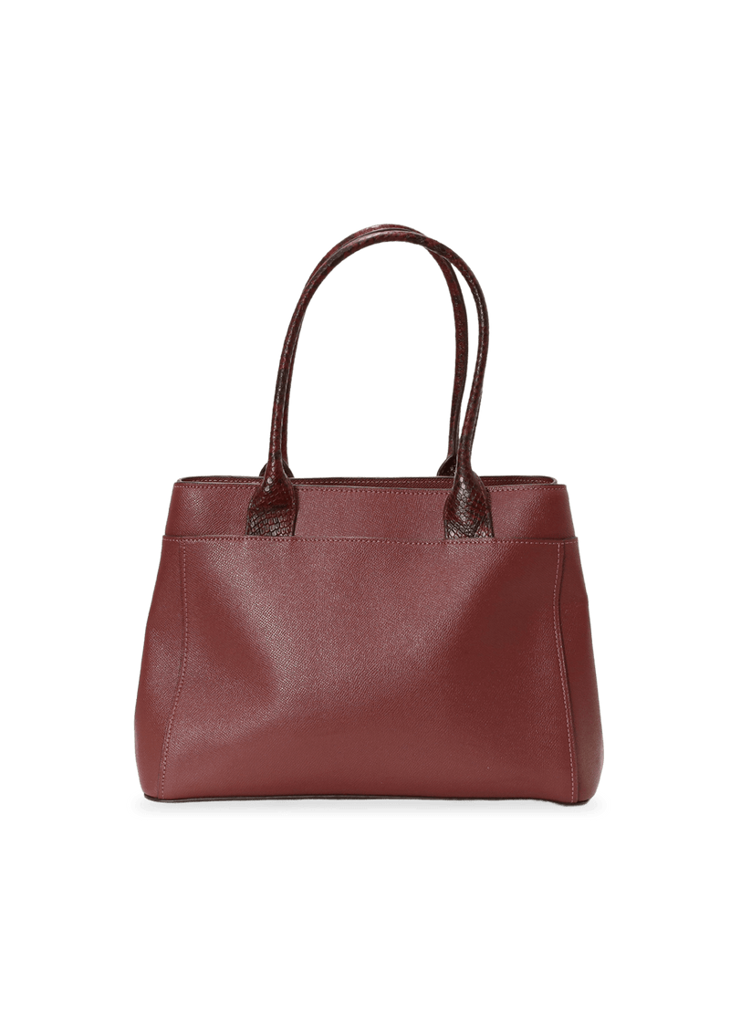 CROSSGRAIN LEATHER CASEY TOTE