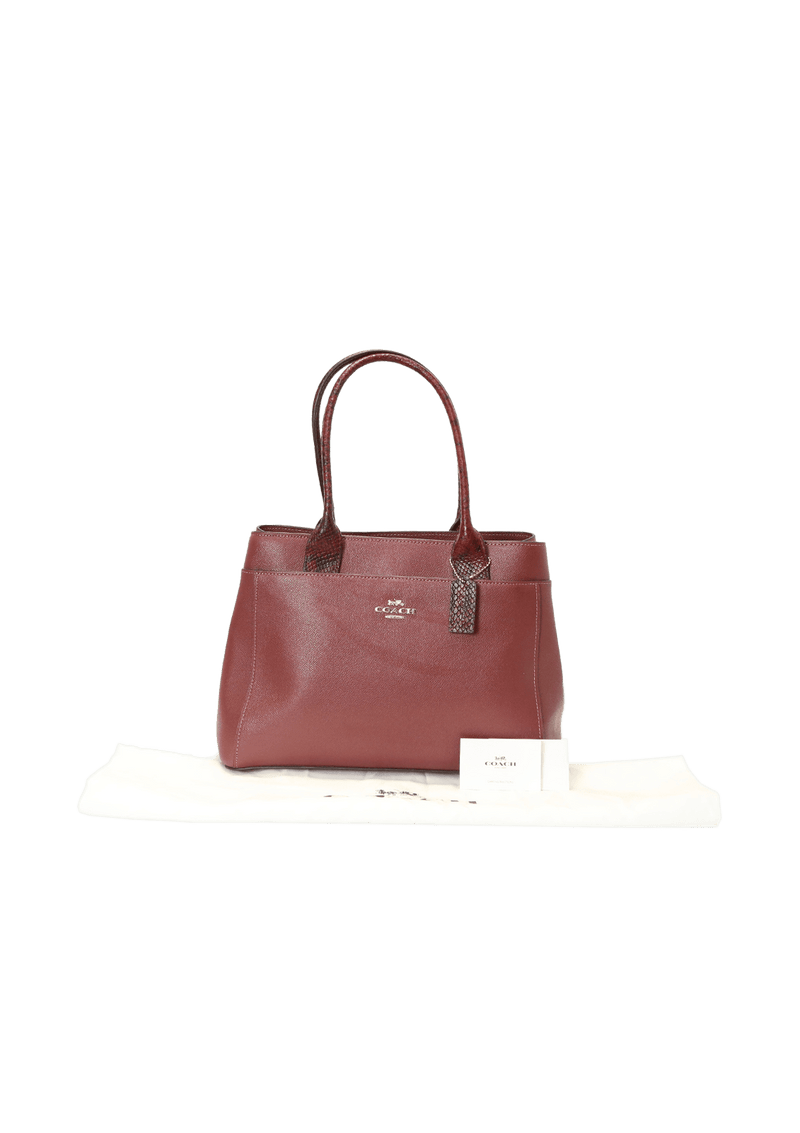 CROSSGRAIN LEATHER CASEY TOTE