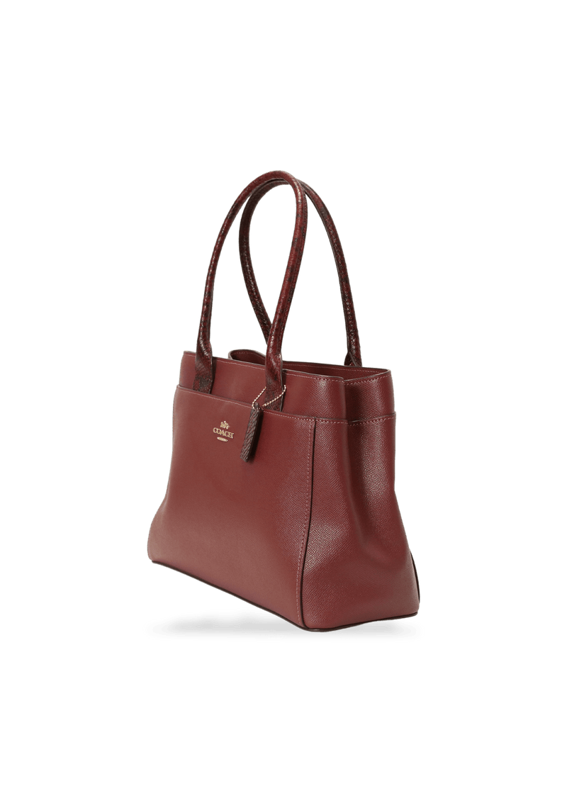 CROSSGRAIN LEATHER CASEY TOTE