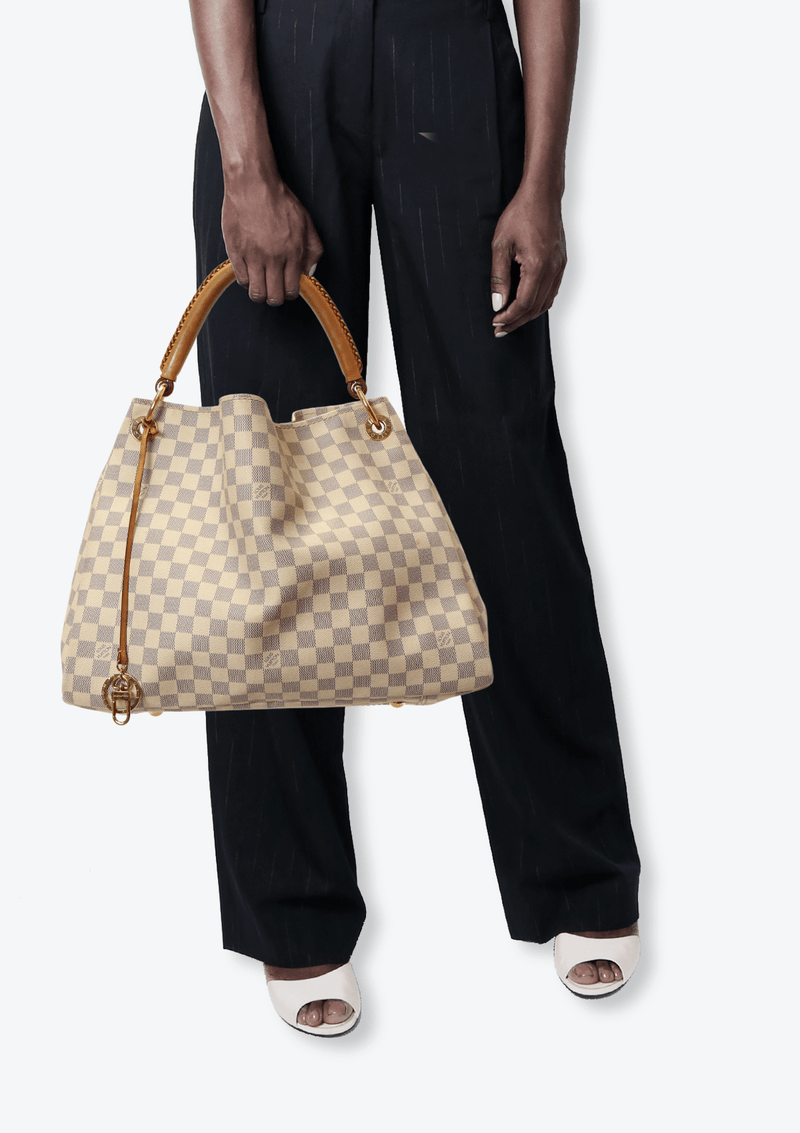 DAMIER AZUR ARTSY MM