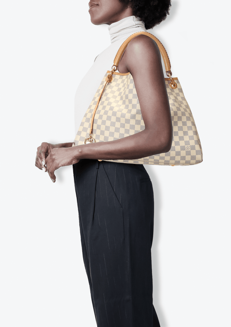 DAMIER AZUR ARTSY MM