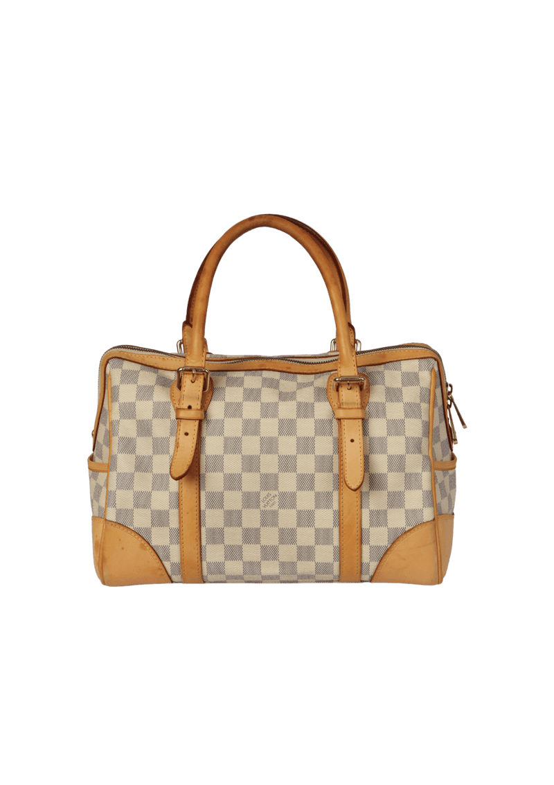 LOUIS VUITTON Damier Azur Berkeley Handbag