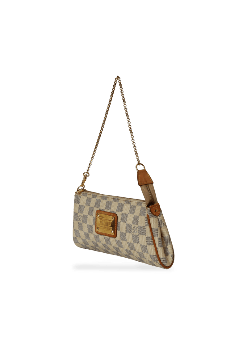 Bolsa Louis Vuitton Damier Azur Eva Branco Gringa