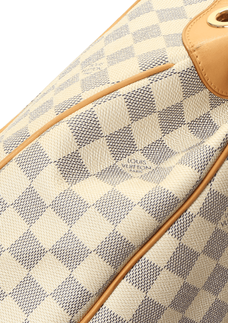 LOUIS VUITTON Damier Azur Galliera PM 1275153