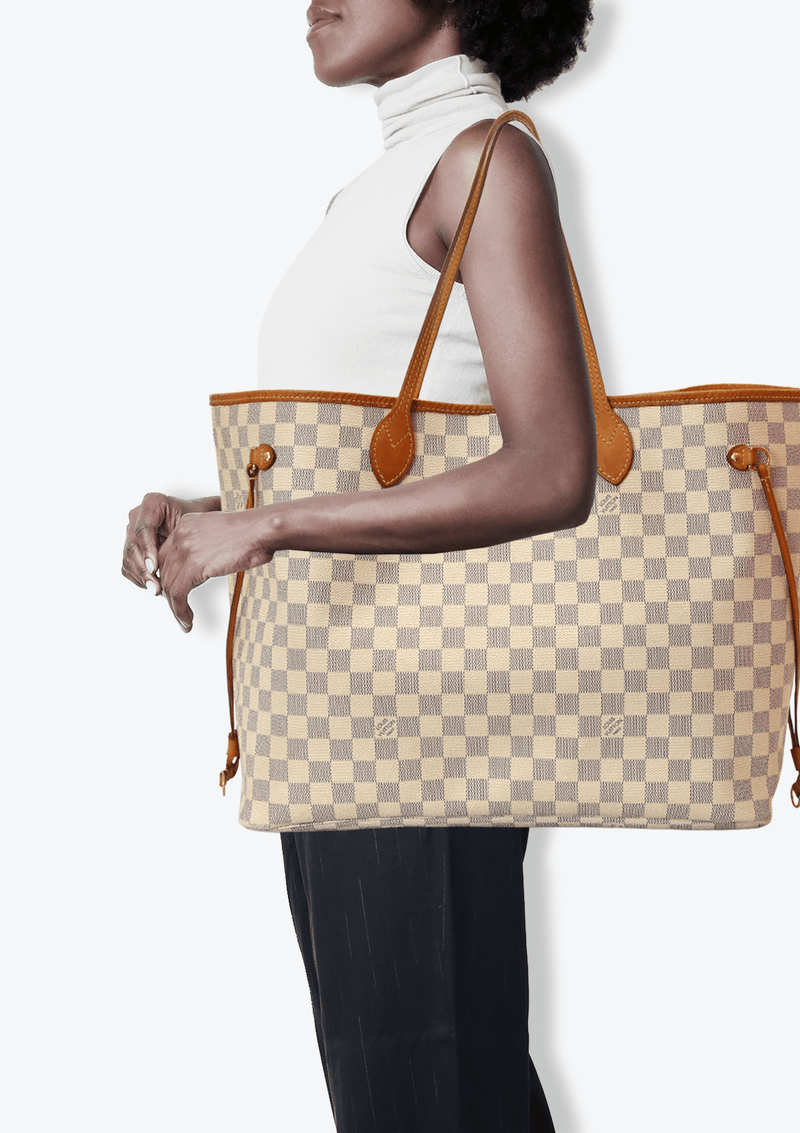 DAMIER AZUR NEVERFULL GM