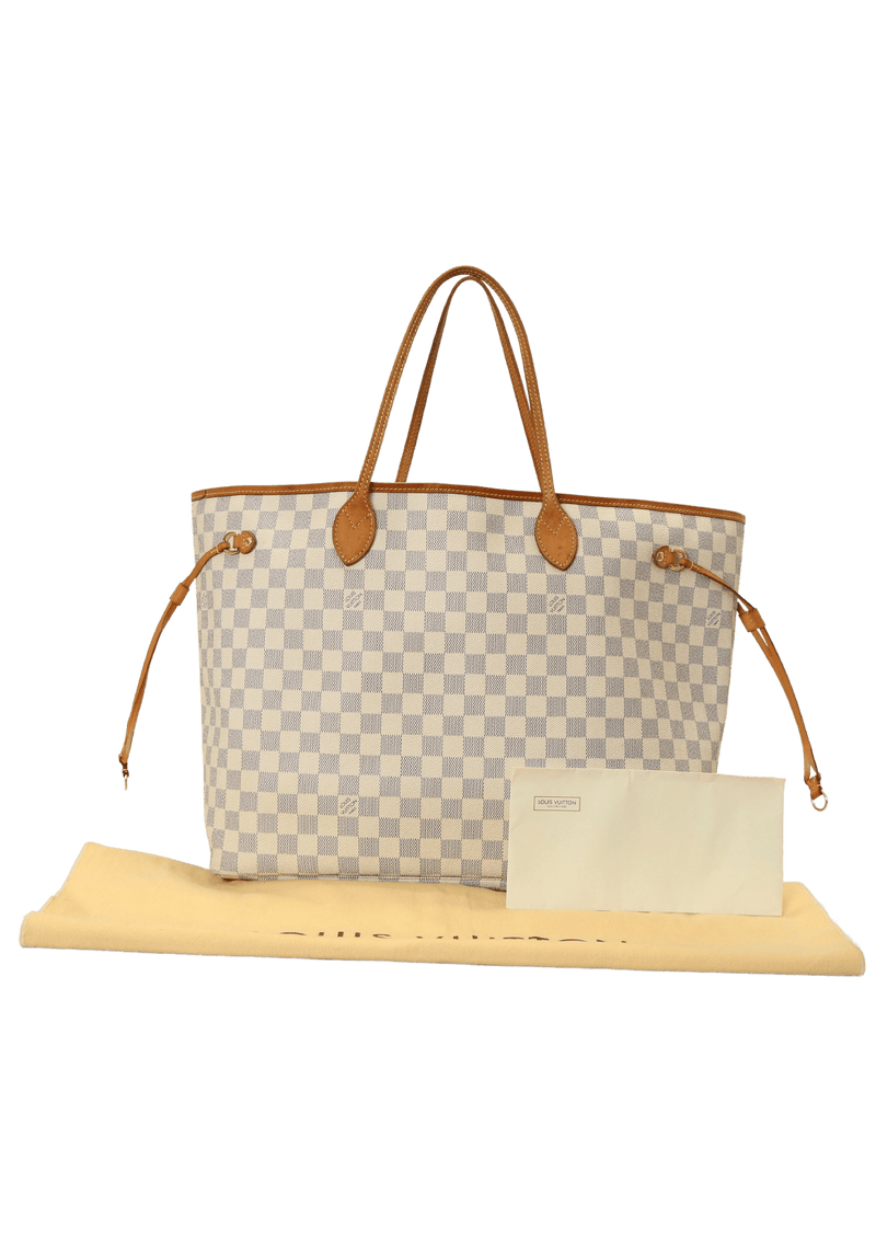 DAMIER AZUR NEVERFULL GM