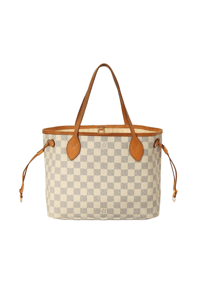 DAMIER AZUR NEVERFULL PM