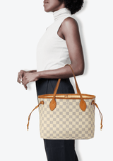 DAMIER AZUR NEVERFULL PM