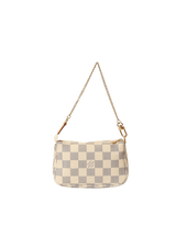 DAMIER AZUR POCHETTE ACCESSOIRES MINI