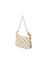 DAMIER AZUR POCHETTE ACCESSOIRES MINI