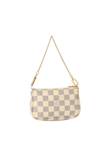 DAMIER AZUR POCHETTE ACCESSOIRES MINI