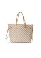 DAMIER AZUR NEVERFULL MM