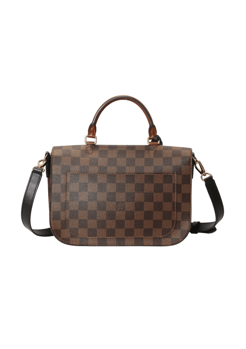 Bolsa Louis Vuitton Original Beaumarchais Damier Ebene Feminina