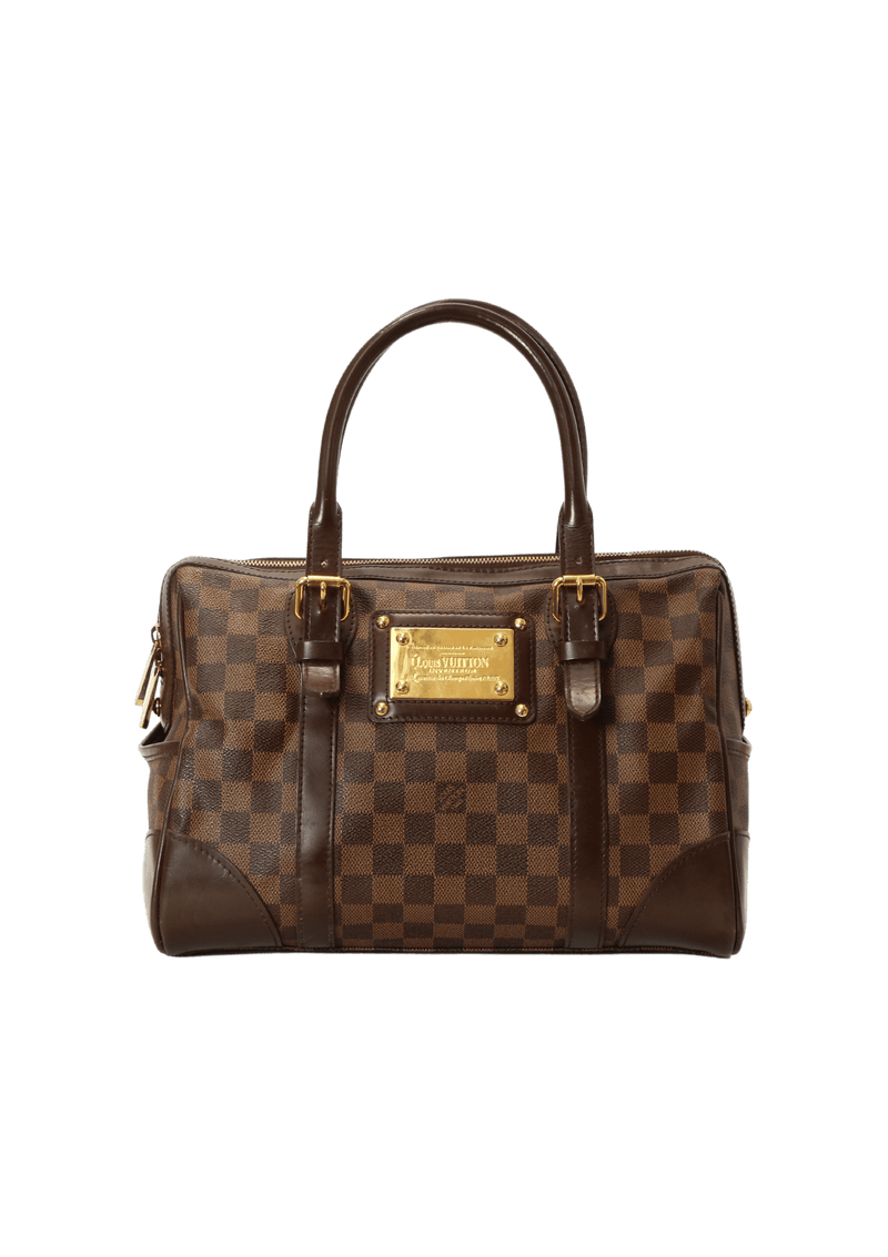 BOLSA LOUIS VUITTON DAMIER ÉBÈNE BERKELEY BAG MARROM ORIGINAL – Gringa