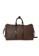 DAMIER ÉBÈNE KEEPALL BANDOULIÈRE 45