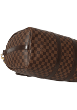 DAMIER ÉBÈNE KEEPALL BANDOULIÈRE 45