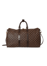 DAMIER ÉBÈNE KEEPALL BANDOULIÈRE 45