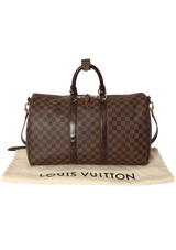 DAMIER ÉBÈNE KEEPALL BANDOULIÈRE 45