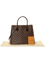 BOLSAS LOUIS VUITTON DAMIER ÉBÈNE KENSINGTON BOWLING MARROM ORIGINAL –  Gringa