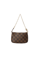 DAMIER ÉBÈNE MINI POCHETTE ACCESSOIRES