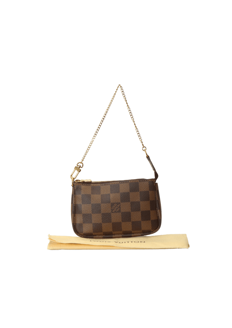 DAMIER ÉBÈNE MINI POCHETTE ACCESSOIRES