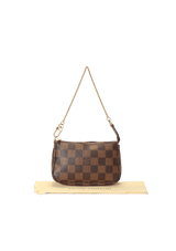 DAMIER ÉBÈNE MINI POCHETTE ACCESSOIRES