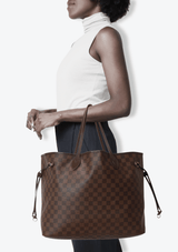 DAMIER ÉBÈNE NEVERFULL GM