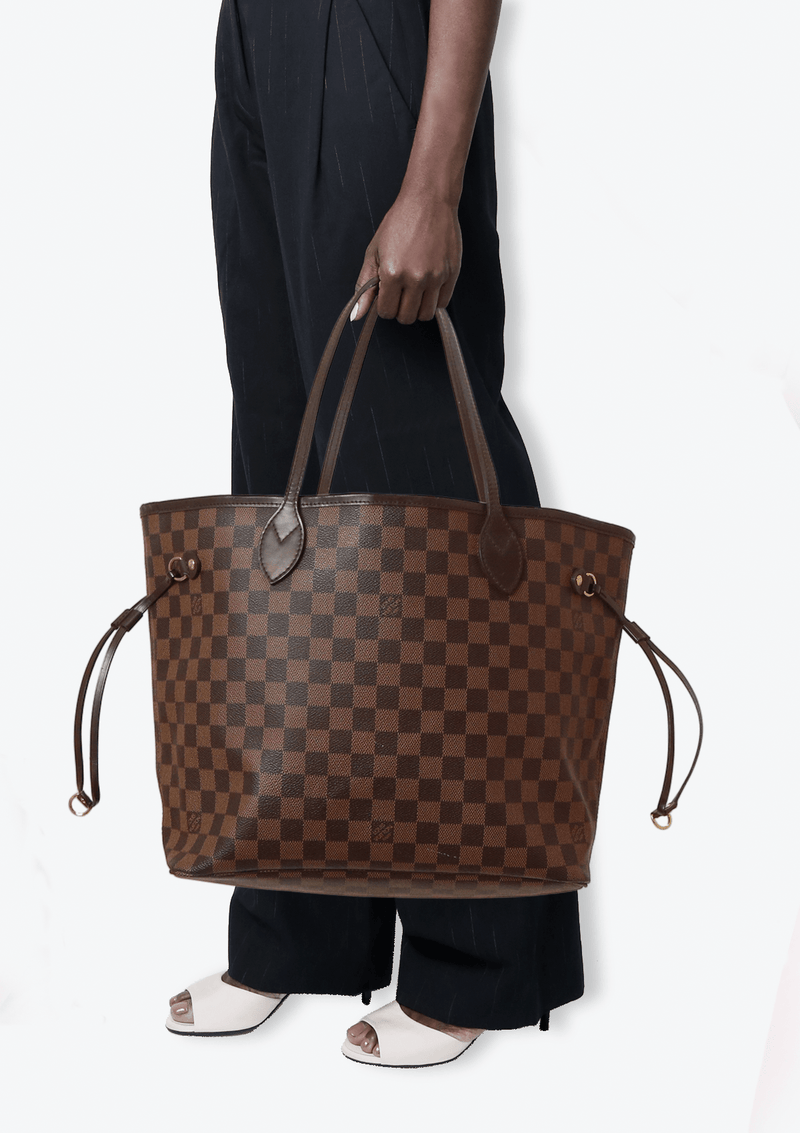 DAMIER ÉBÈNE NEVERFULL MM