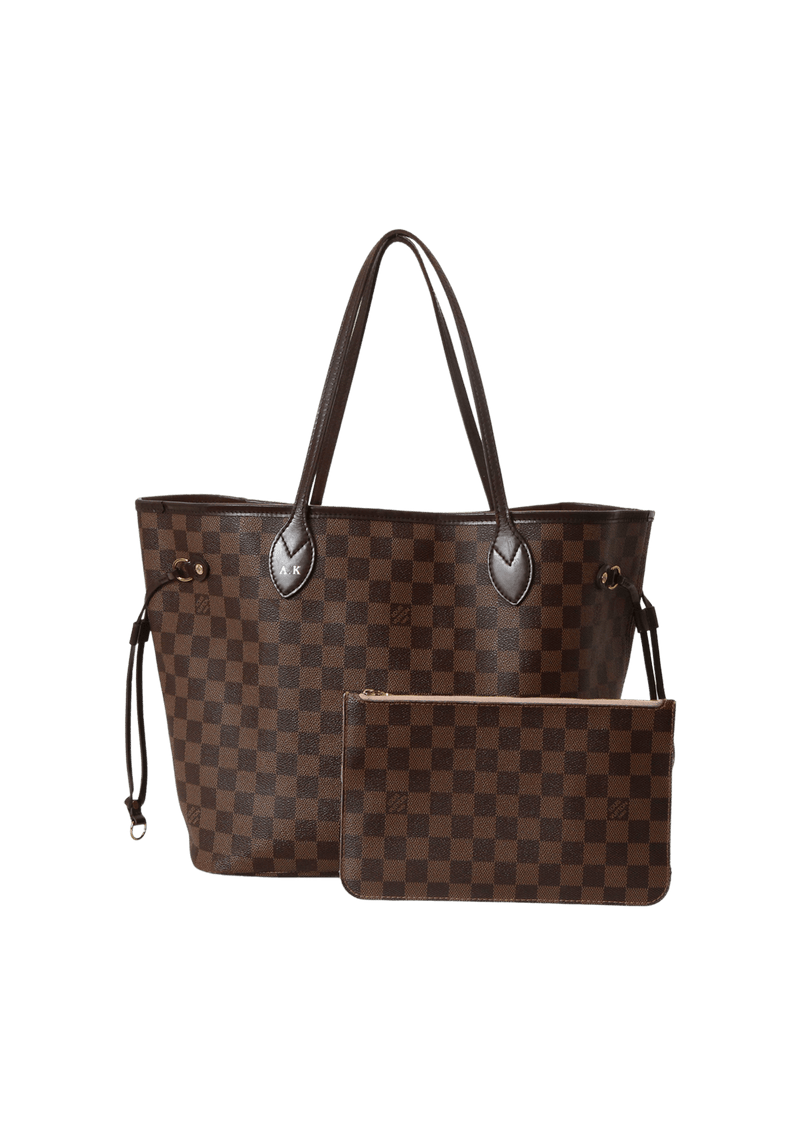 DAMIER ÉBÈNE NEVERFULL MM+POUCH