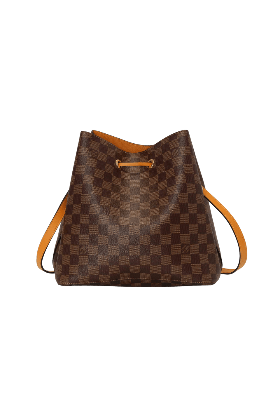 Bolsa Louis Vuitton Damier Ébène NeoNoe MM Marrom – Gringa