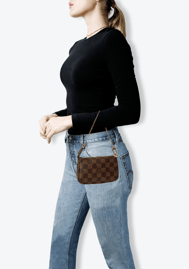 DAMIER ÉBÈNE POCHETTE ACCESSOIRES