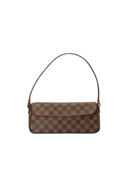 Louis Vuitton Louis Vuitton Recoleta Ebene Damier Canvas Hand Bag