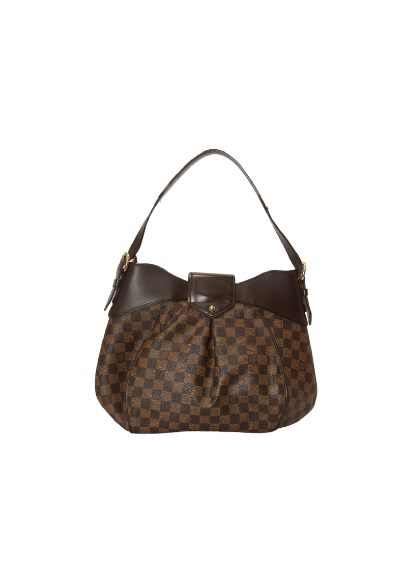 Louis Vuitton Damier Ebene Canvas Sistina MM Bag