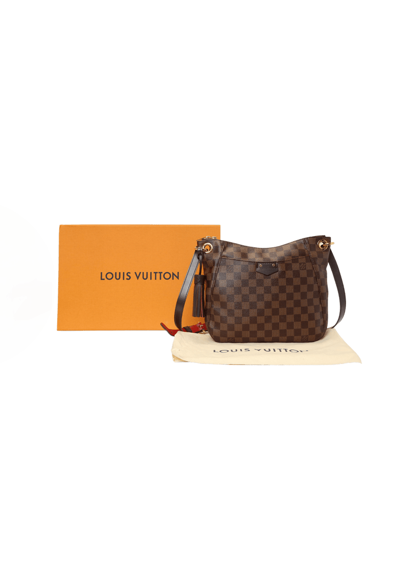 DAMIER ÉBÈNE SOUTH BANK BESACE