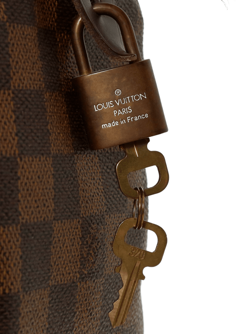 BOLSA LOUIS VUITTON DAMIER AZUR SPEEDY 25 BRANCO ORIGINAL – Gringa